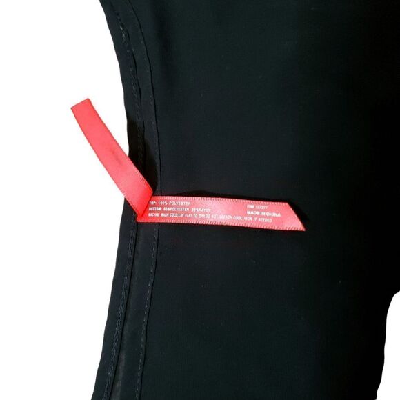 Ruby Ribbon Womens Sheer Banded Black Blouse Size XS - Picture 12 of 12